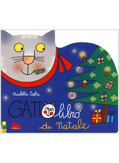 GATTOLIBRO DI NATALE EDIZIONE A COLORI