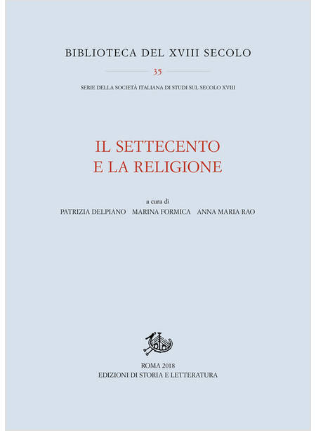 IL SETTECENTO E LA RELIGIONE