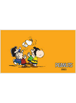 PEANUTS. AGENDA ORIZZONTALE 2021