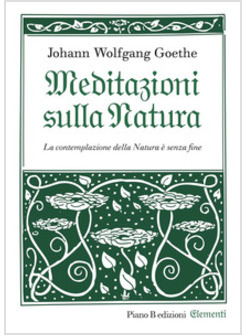 MEDITAZIONI SULLA NATURA