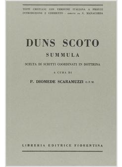 SUMMULA. SCELTA DI SCRITTI COORDINATI IN DOTTRINA. CON TESTO LATINO