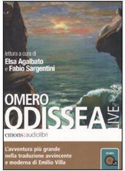 ODISSEA AUDIOLIBRO CD AUDIO FORMATO MP3