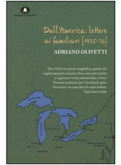 DALL'AMERICA: LETTERE AI FAMILIARI (1925-26)