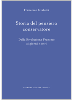 STORIA DEL PENSIERO CONSERVATORE
