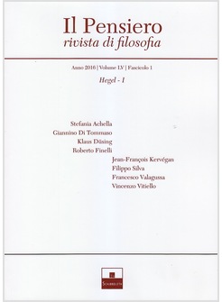 IL PENSIERO. RIVISTA DI FILOSOFIA