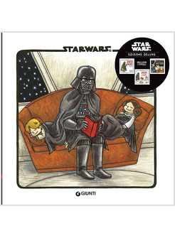 DARTH VADER E FIGLIO-VADER E LA SUA PRINCIPESSINA-BUONANOTTE DARTH VADER