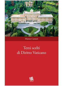 TEMI SCELTI DI DIRITTO VATICANO