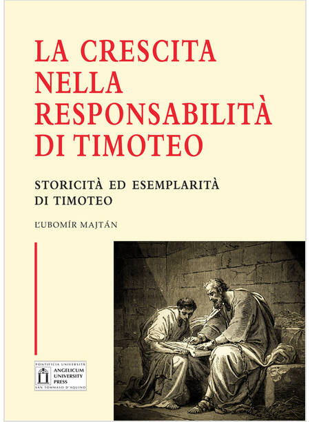 LA CRESCITA NELLA RESPONSABILITA' DI TIMOTEO 