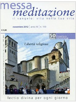 MESSA MEDITAZIONE NOVEMBRE 2012