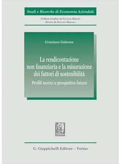 RENDICONTAZIONE NON FINANZIARIA E LA MISURAZIONE DEI FATTORI DI SOSTENIBILITA'. 