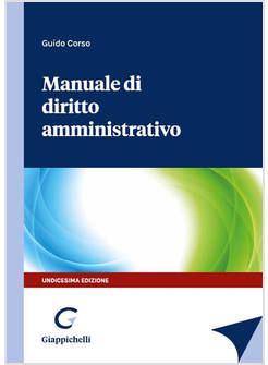 MANUALE DI DIRITTO AMMINISTRATIVO