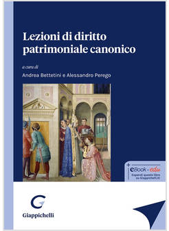LEZIONI DI DIRITTO PATRIMONIALE CANONICO
