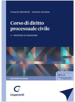 CORSO DI DIRITTO PROCESSUALE CIVILE 2 PROCESSO DI COGNIZIONE