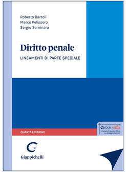 DIRITTO PENALE. LINEAMENTI DI PARTE SPECIALE