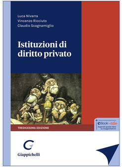 ISTITUZIONI DI DIRITTO PRIVATO