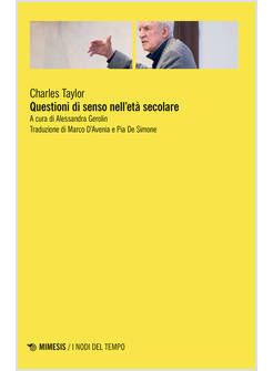 QUESTIONI DI SENSO NELL''ETA' SECOLARE