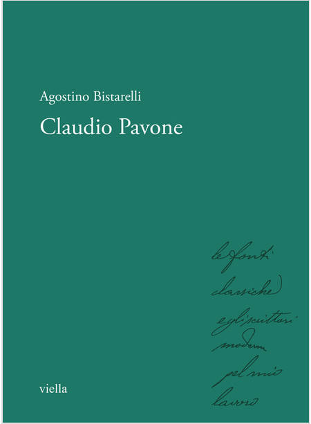 CLAUDIO PAVONE