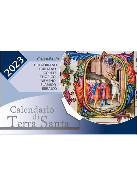 CALENDARIO DI TERRA SANTA 2023