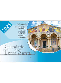 CALENDARIO TERRA SANTA 2025