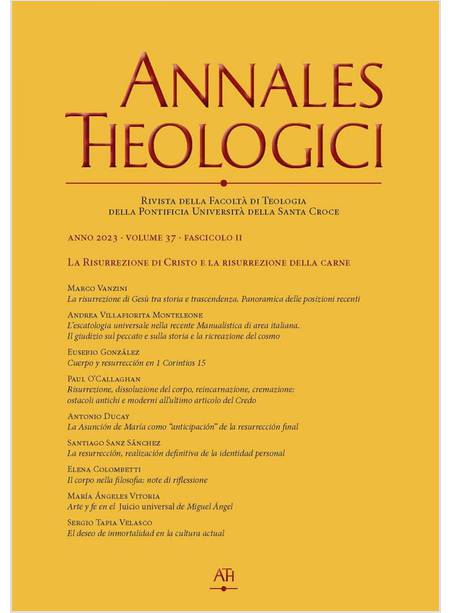 Annales Theologici 37, 2 (2023)