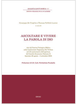 ASCOLTARE E VIVERE LA PAROLA DI DIO