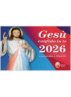 GESU' CONFIDO IN TE. CALENDARIO A STRAPPO 2026