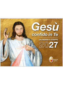 GESU' CONFIDO IN TE CALENDARIO A STRAPPO 2027