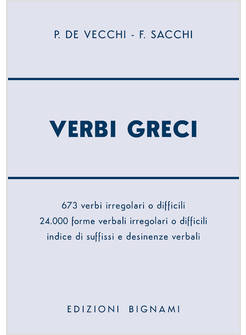VERBI GRECI