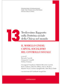 TREDICESIMO RAPPORTO SULLA DOTTRINA SOCIALE DELLA CHIESA NEL MONDO