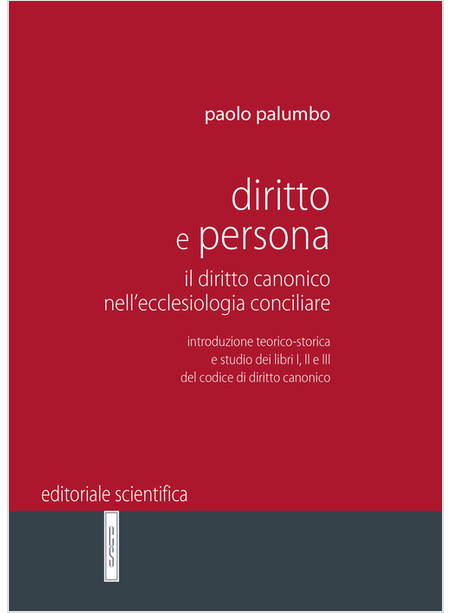 DIRITTO E PERSONA. IL DIRITTO CANONICO NELL'ECCLESIOLOGIA CONCILIARE