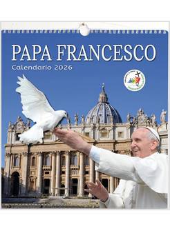 CALENDARIO DA MURO PAPA FRANCESCO SAN PIETRO 2026 CM 31 X 33