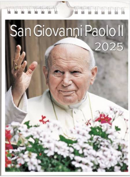 CALENDARIO SAN GIOVANNI PAOLO II 2024 CM 16,50 X 21