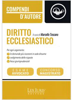 COMPENDIO DIRITTO ECCLESIASTICO 2023