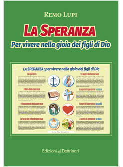 LA SPERANZA PER VIVERE NELLA GIOIA DEI FIGLI DI DIO POSTER