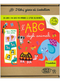 L'ABC DEGLI ANIMALI UN LIBRO E UN GIOCO PER IMPARARE LE LETTERE DELL'ALFABETO