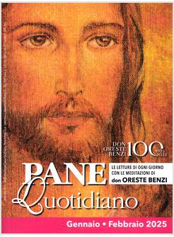 PANE QUOTIDIANO GENNAIO FEBBRAIO 2025