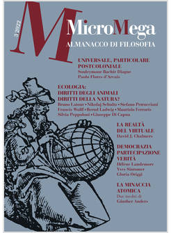 MICROMEGA 3/2022 ALMANACCO DI FILOSOFIA DEMOCRAZIA PARTECIPAZIONE VERITA'