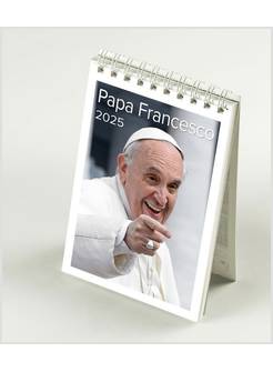 CALENDARIO DA TAVOLO PAPA FRANCESCO 2025 CM 10 X 13