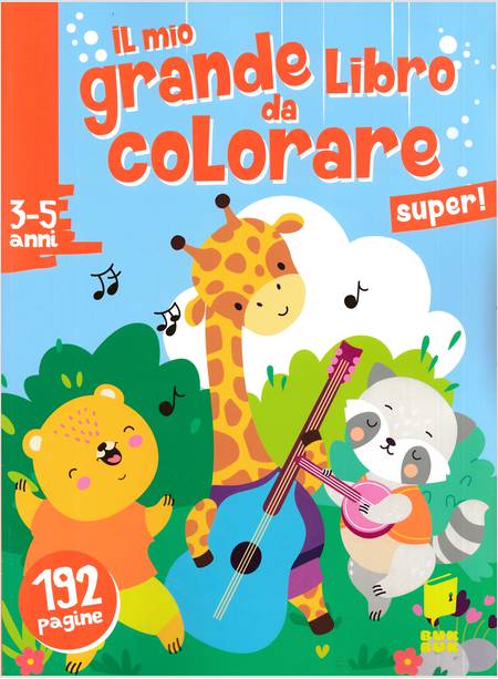 IL MIO GRANDE LIBRO DA COLORARE SUPER !