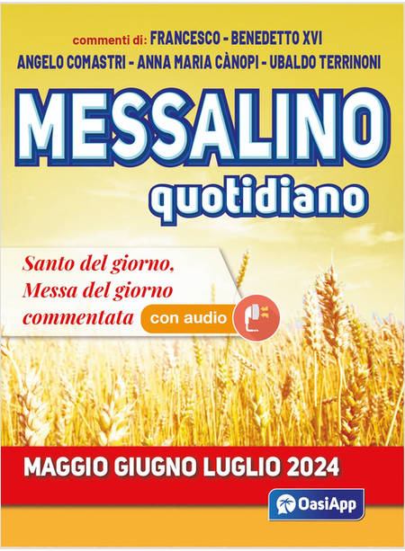 MESSALINO QUOTIDIANO APRILE MAGGIO GIUGNO LUGLIO 2024