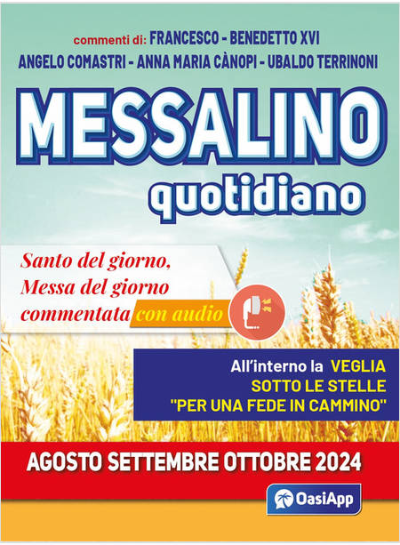 MESSALINO QUOTIDIANO AGOSTO-SETTEMBRE-OTTOBRE 2024