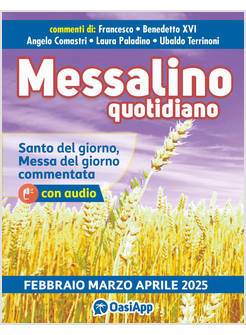 MESSALINO QUOTIDIANO FEBBRAIO-MARZO-APRILE 2025