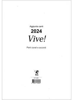 VIVE! AGGIUNTA CANTI PARTI CORALI E ACCORDI FORMATO A4