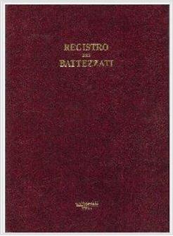 IL REGISTRO DEI BATTEZZATI