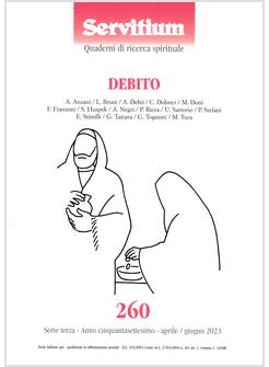 SERVITIUM 260 APRILE / GIUGNO 2023