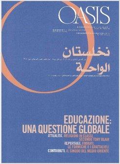 OASIS N.11 GIUGNO 2010 EDUCAZIONE UNA QUESTIONE GLOBALE