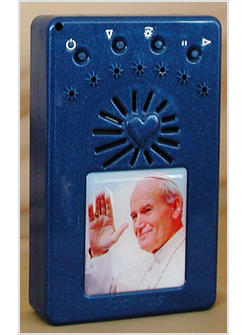 ROSARIO ELETTRONICO BLU ITALIANO