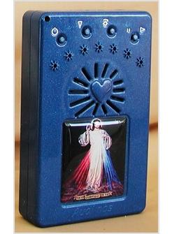 ROSARIO ELETTRONICO BLU ITALIANO + CORONCINA