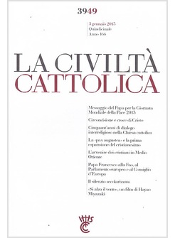 LA CIVILTA' CATTOLICA 3949 03 GENNAIO 2015 PAPA FRANCESCO ALLA FAO