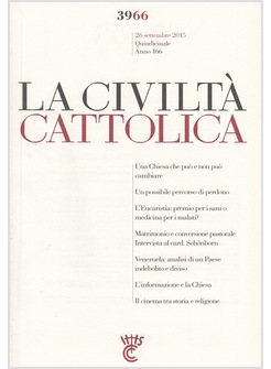 LA CIVILTA' CATTOLICA 3966 INTERVISTA AL CARD. SCHONBORN SUL MATRIMONIO